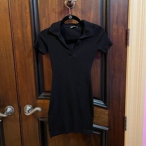 Zara black mini dress